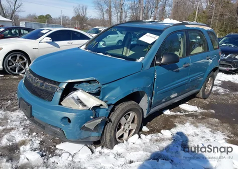 2008 Chevrolet Equinox Ls из США, поврежденный, VIN 2CNDL23F886301229